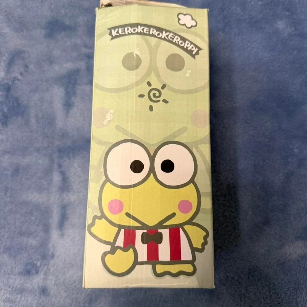Keroppi green insulated water bottle new
